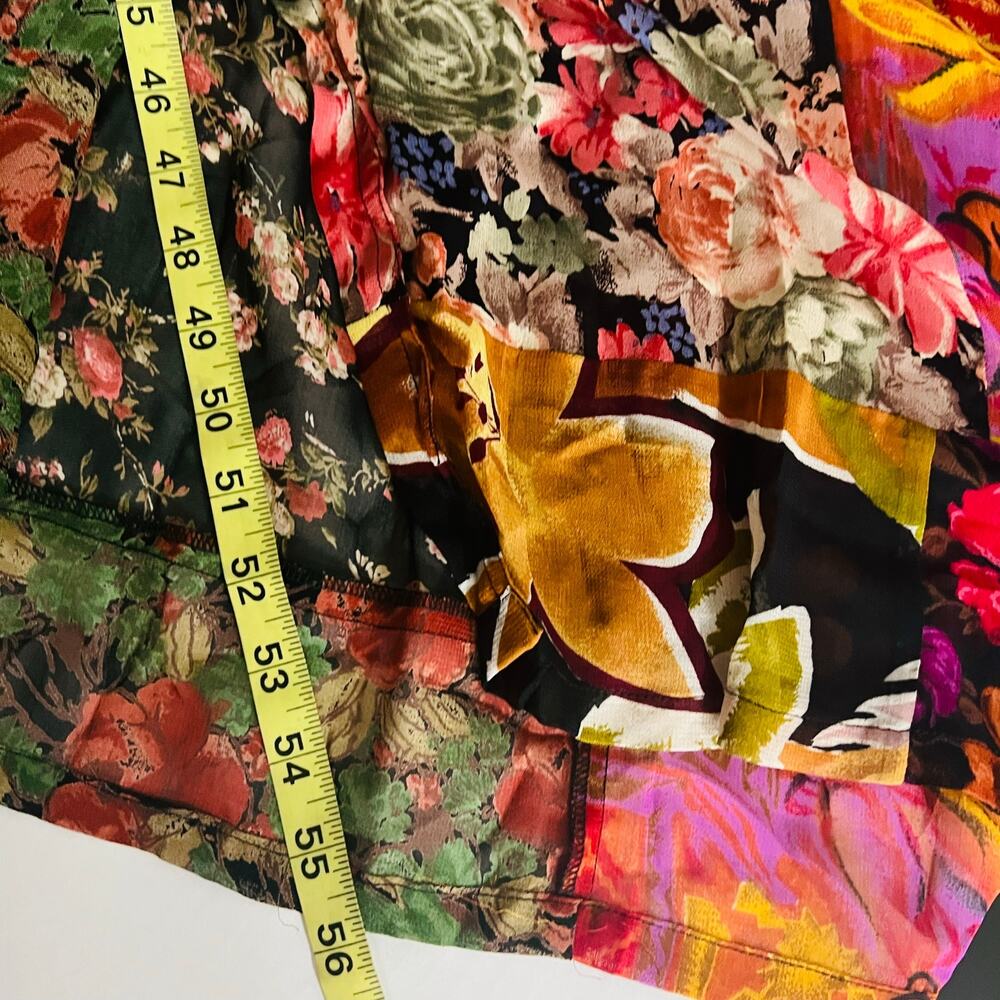 Zero Zero Multicolored Beaded Button Up Long Slee… - image 6